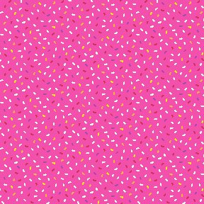 hot pink confetti